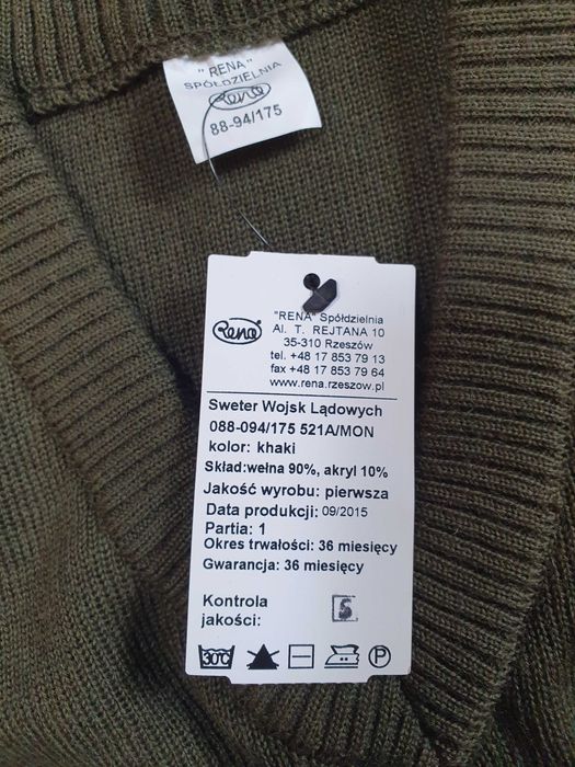 Sweter Wojsk Lądowych