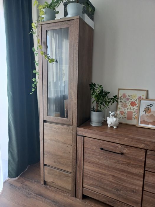 Meble Black Red White -Gent + witryna jysk