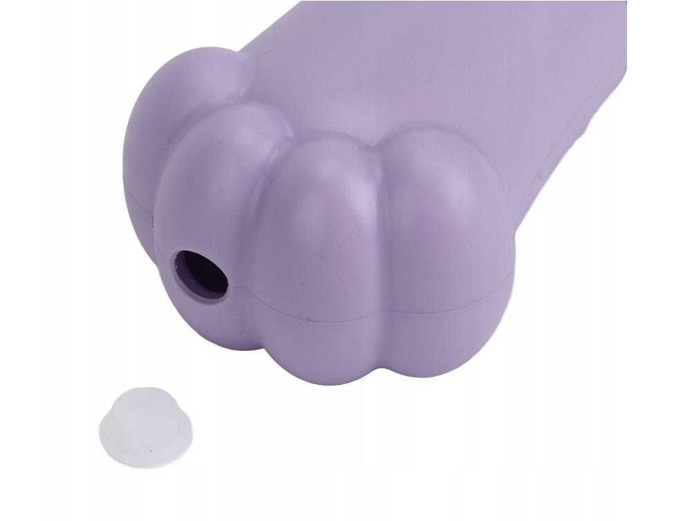 Ice Roller Przyrząd do masażu twarzy lodem silikon Kocia łapka-fiolet