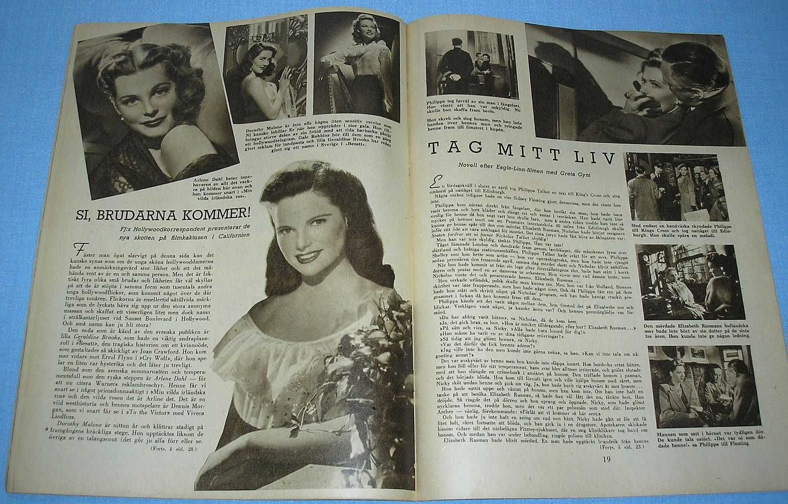FilmJournalen nr 46/1947 r.  Bob Hope