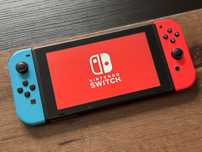 Konsola Nintendo Switch V2 Neon Blue + Neon Red Joy-Con + akcesoria