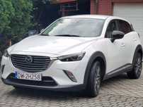 Mazda CX-3 Mazda CX-3 automat,biała perła ,hak,skóra, rok 2016
