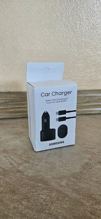 Ładowarka samochodowa SAMSUNG 45W EP-L4020NBEGEU Czarny