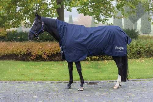 Derka przeciwdeszczowa dla konia RugBe HighNeck z kołnierzem