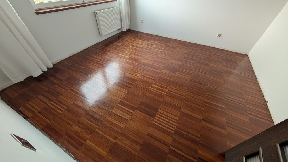 Parkiet Merbau z demontażu ok. 55 m2