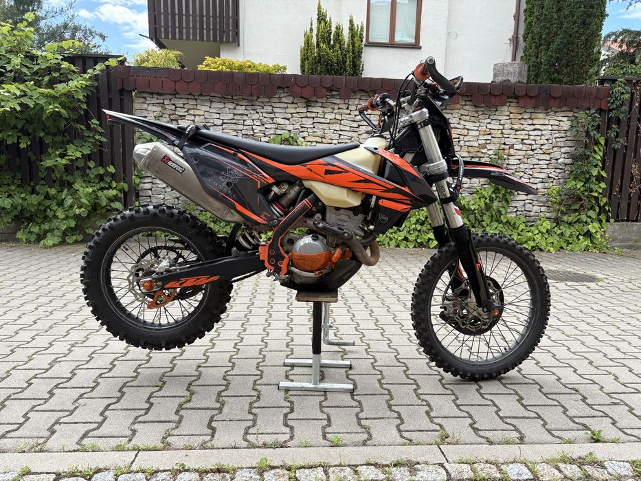 KTM EXC350F, rok 2018, nowy silnik+sprzęgło,opony,tubliss,Akrapovich