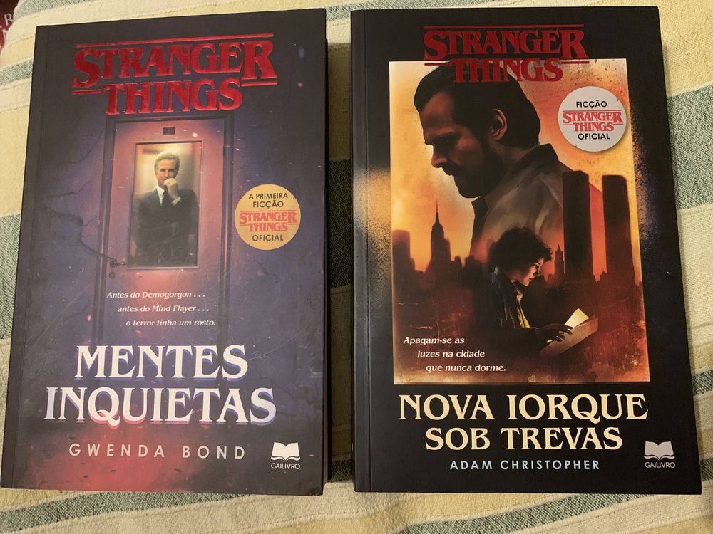 Livros Stranger Things