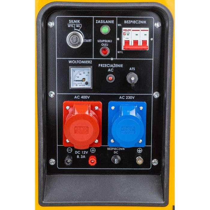 POWERMAT Agregat Prądotwórczy Generator Prądu Diesel 10kw 230v PM1226