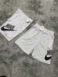 Шорти Nike Big Logo All White,найк,шорти найк,nike,білі шорти найк.