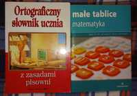 Słownik ortograficzny i tablice matematyczne