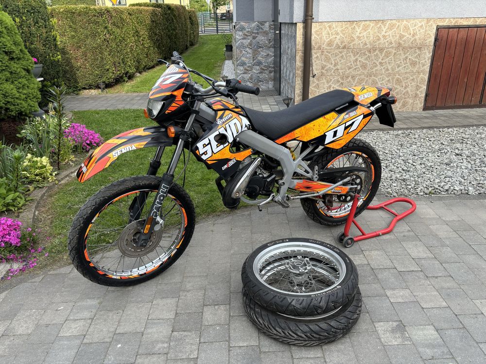 Derbi senda 2010 enduro 70/50 airsal