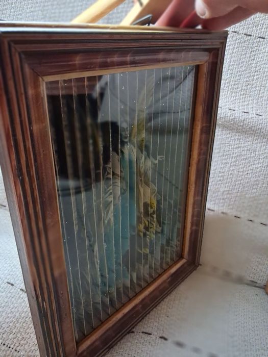 Obraz religijny prl trójwymiarowy