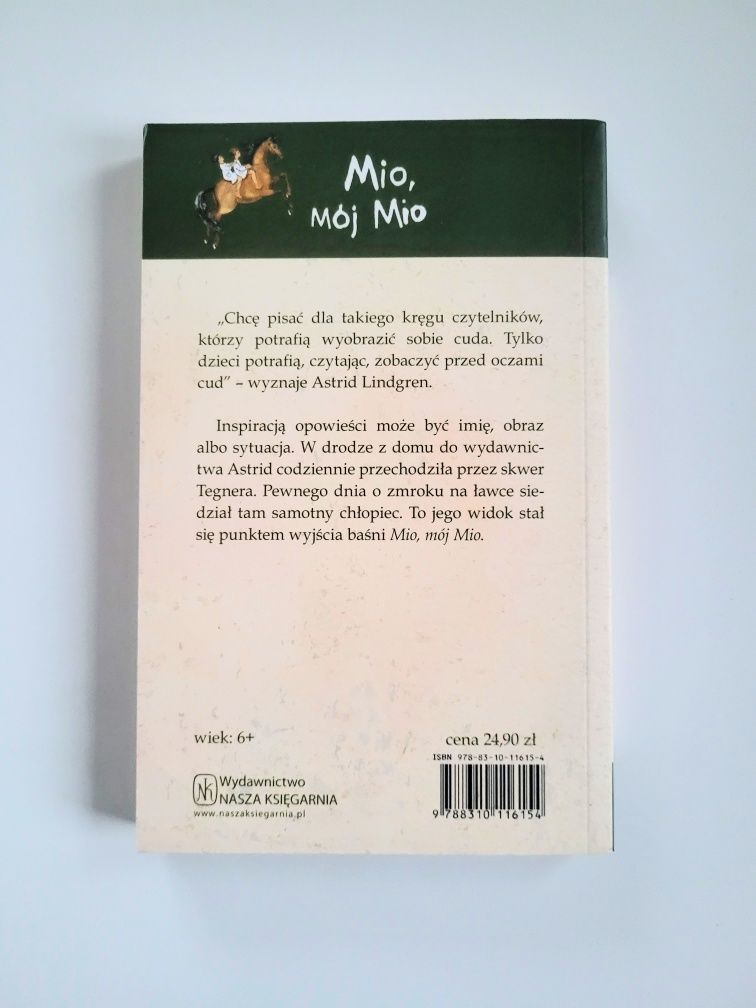 Książka "Mio mój Mio"