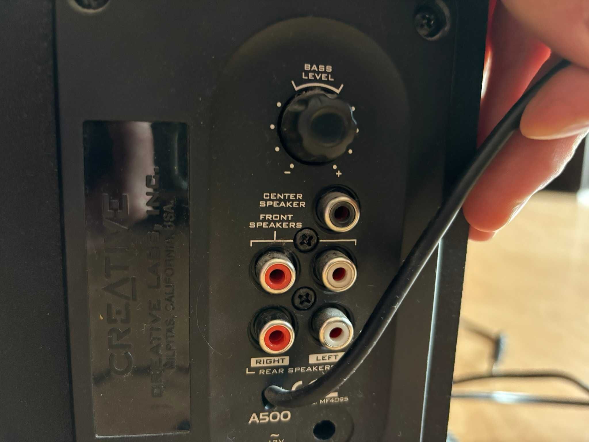 Uszkodzone głośniki Creative A500