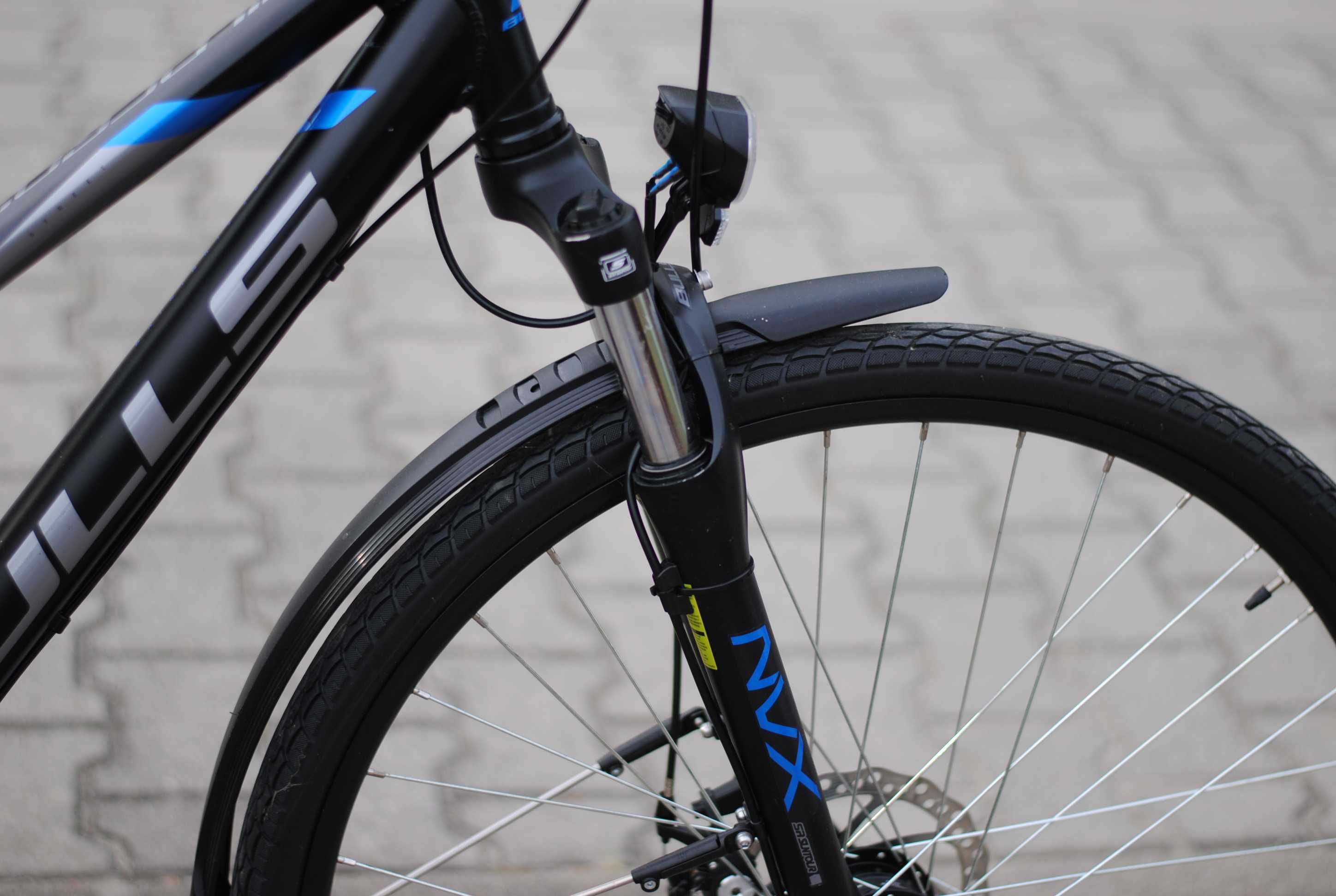 Crossowy rower firmy Bulls Cross Street osprzęt shimano, tarcze