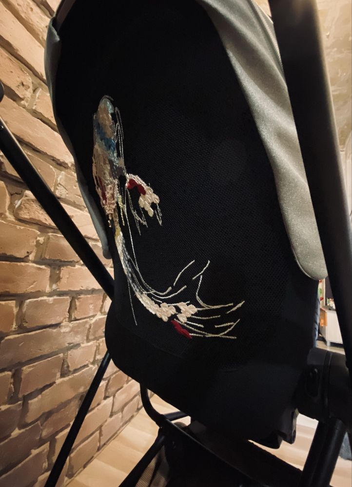 Cybex Mios dwie tapicerki Koi i Butterfly