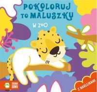 Pokoloruj to maluszku. W zoo - Ewelina Protasewicz