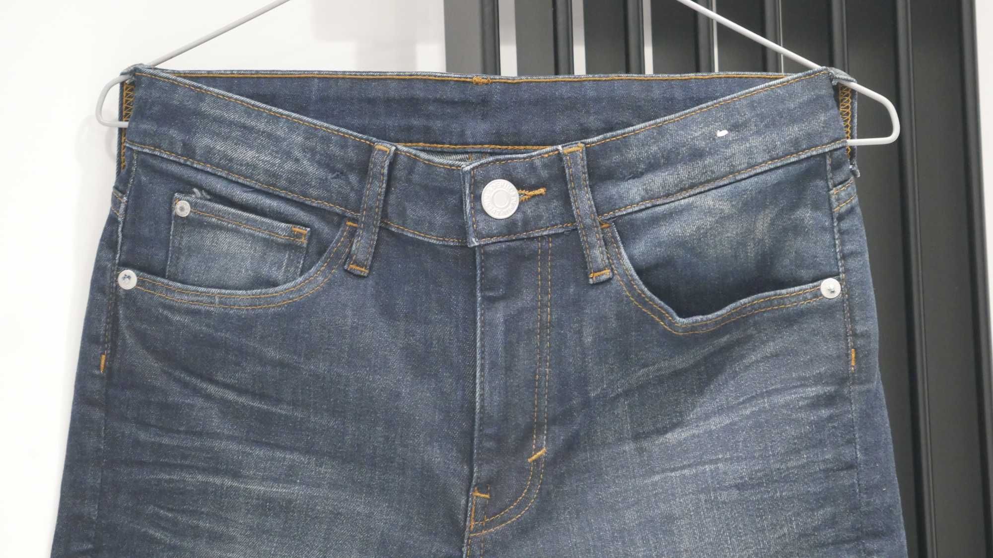 Spodnie Jeansy H&M 158 cm 12-13 Lat Granatowe