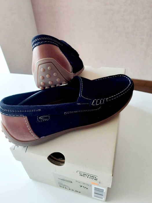 МОКАСИНЫ муж, нубук, GAMEL ACTIVE, Германия