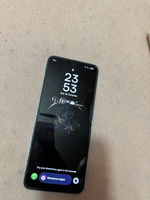 Galaxy Flip 6 niebieski 256gb/12gb jak nowy