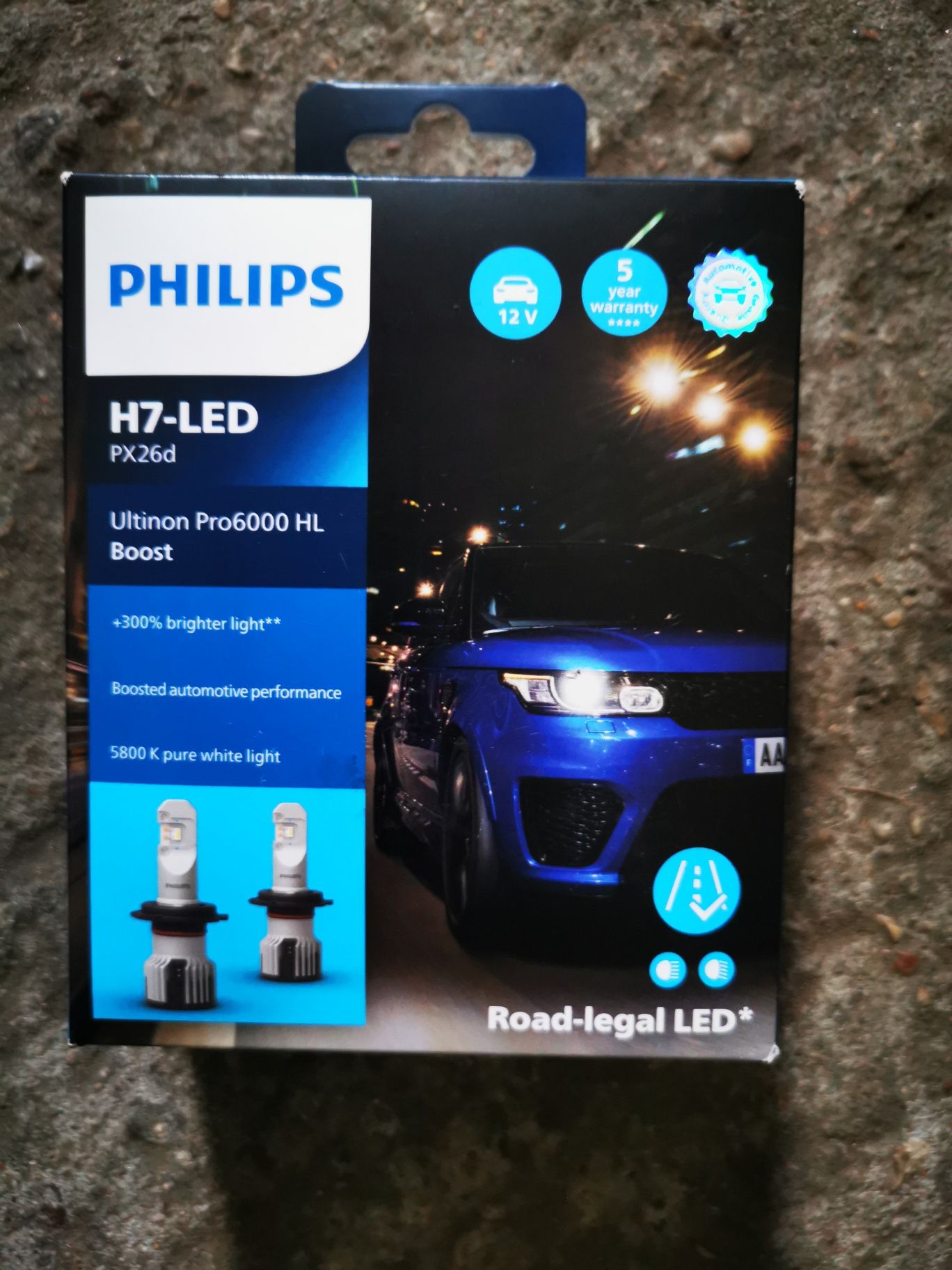 Żarówki h7 Led Philips px26d