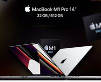 MacBook PRO 14” M1 32GB/512GB | 32GB/1TB