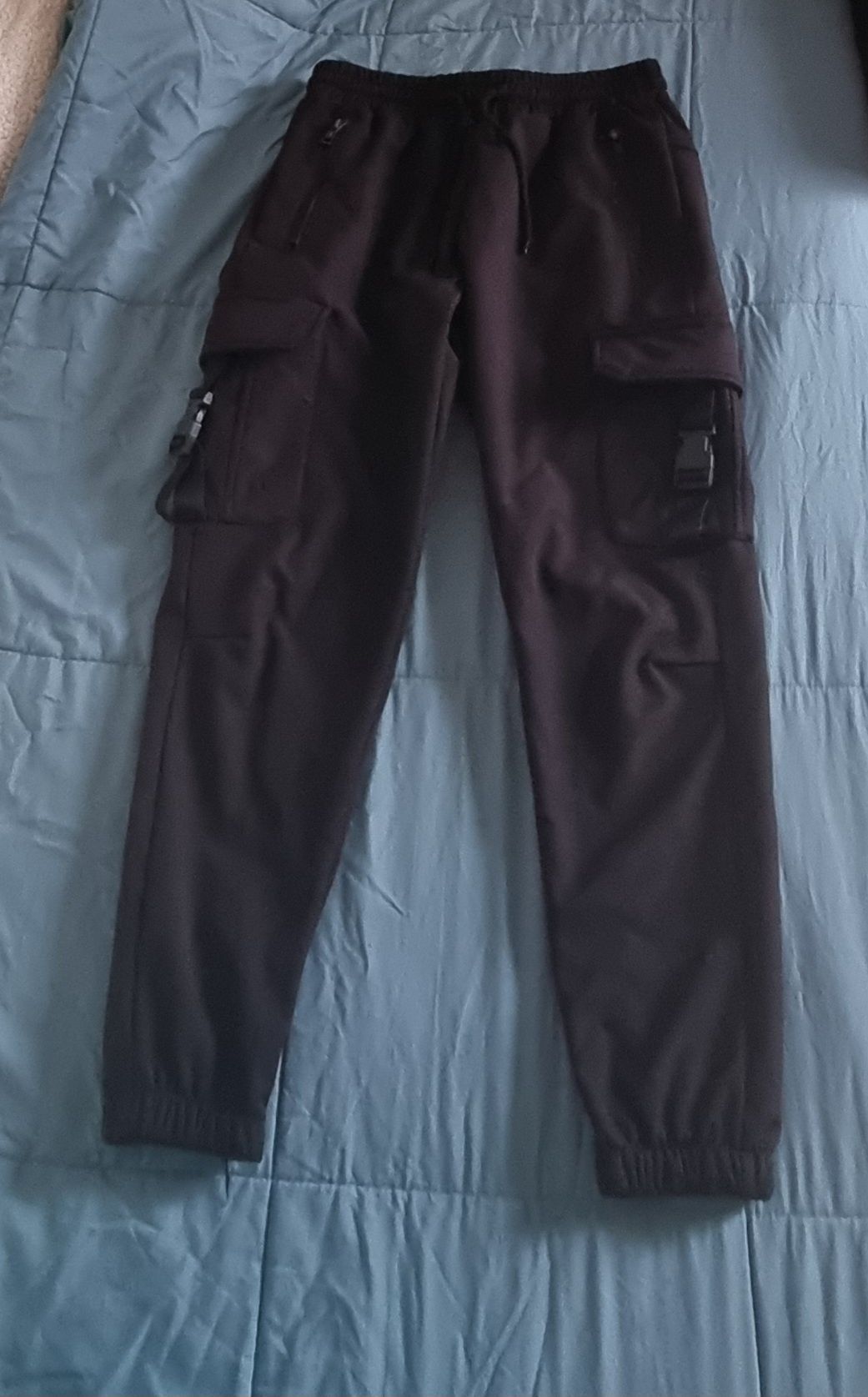 Calças Cargo Preta Masculina tamanho S