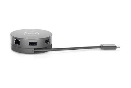 Док станція Dell DA310 USB-C Multiport Adapter зарядка ноута до 90w