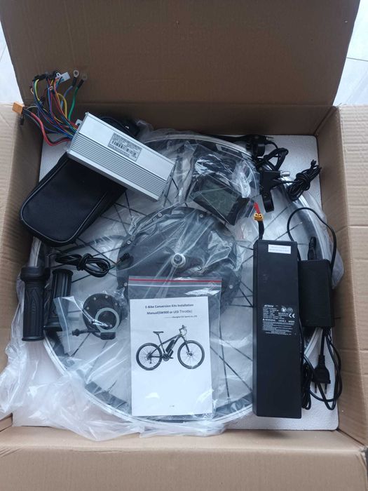 Zestaw do konwersji roweru ma elektryka kompletny 1500W