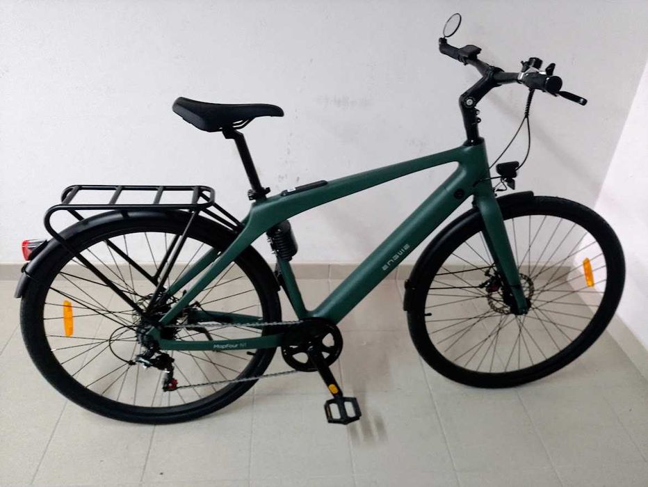 Bicicleta elétrica urbana em fibra de carbono Engwe MapFour N1 Air