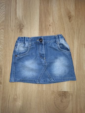 Spódniczka jeansowa r. 110 cm