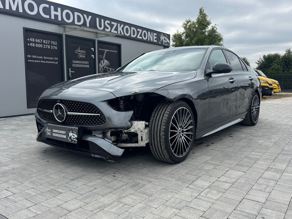 Mercedes-Benz Klasa C AMG*Kamery360*BLIS*TempomatACC*El.Fotele*SalonPolska*FakturaVat23%