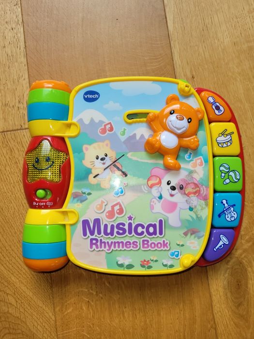 Vtech muzyczna książeczka w języku angielskim