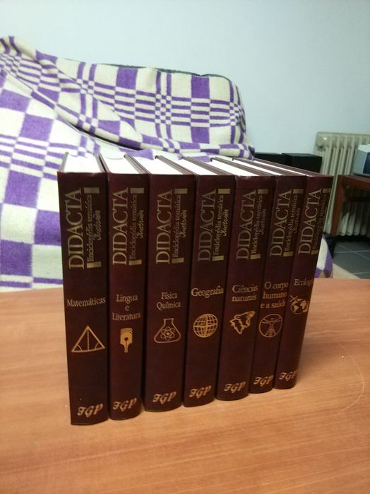 Didacta Enciclopédia Temática 7 volumes