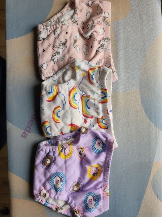 Majtki treningowe, tylko wyprane