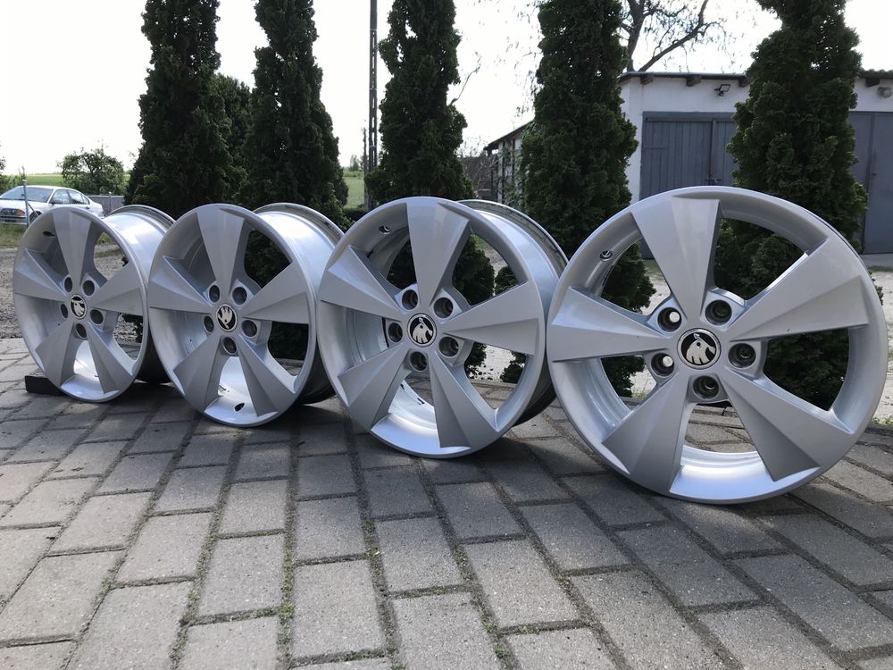 Felgi Alu 16” Ori Skoda 5x112 Octavia, Yeti, Superb itp Stan BDB!