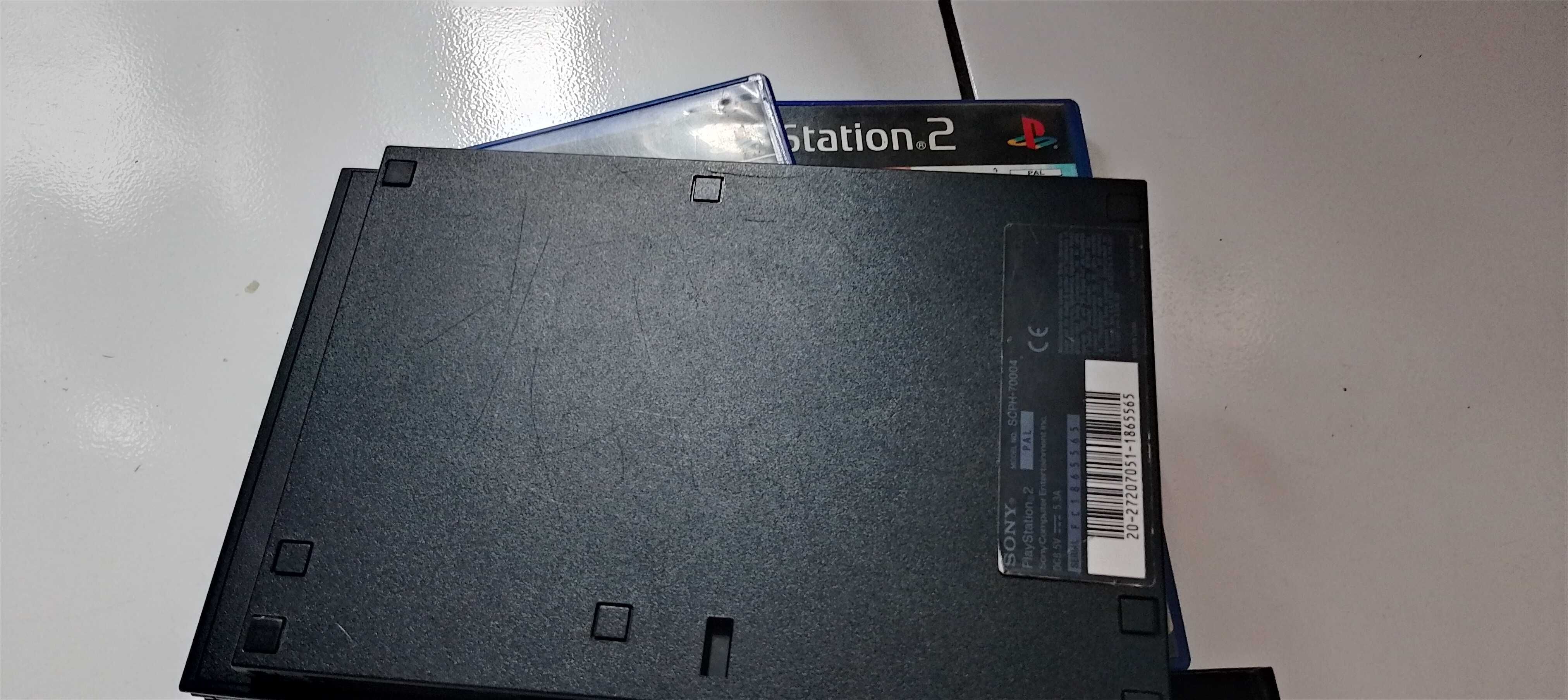 Konsola bdb stan PlayStation 2 komplet z grami i padem
