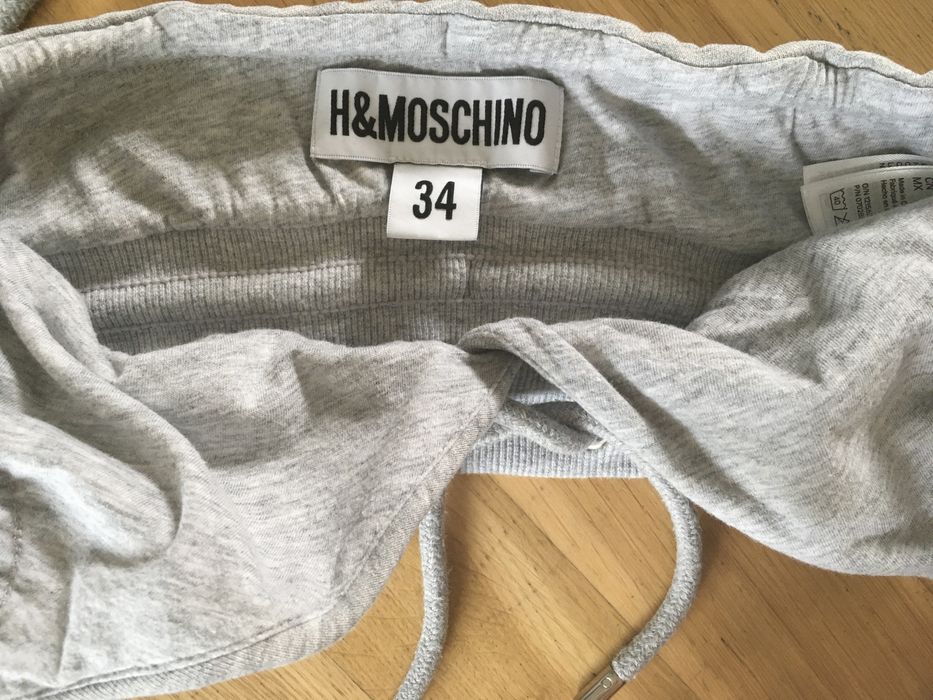 Stanik/ Top szary LOVE MOSCHINO r.34 XS