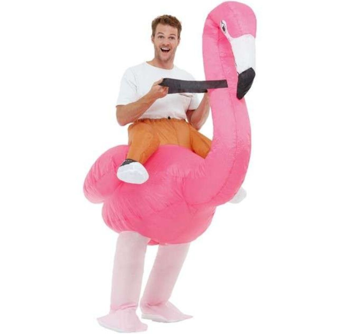 Kostium strój nadmuchiwany Flamingo przebranie