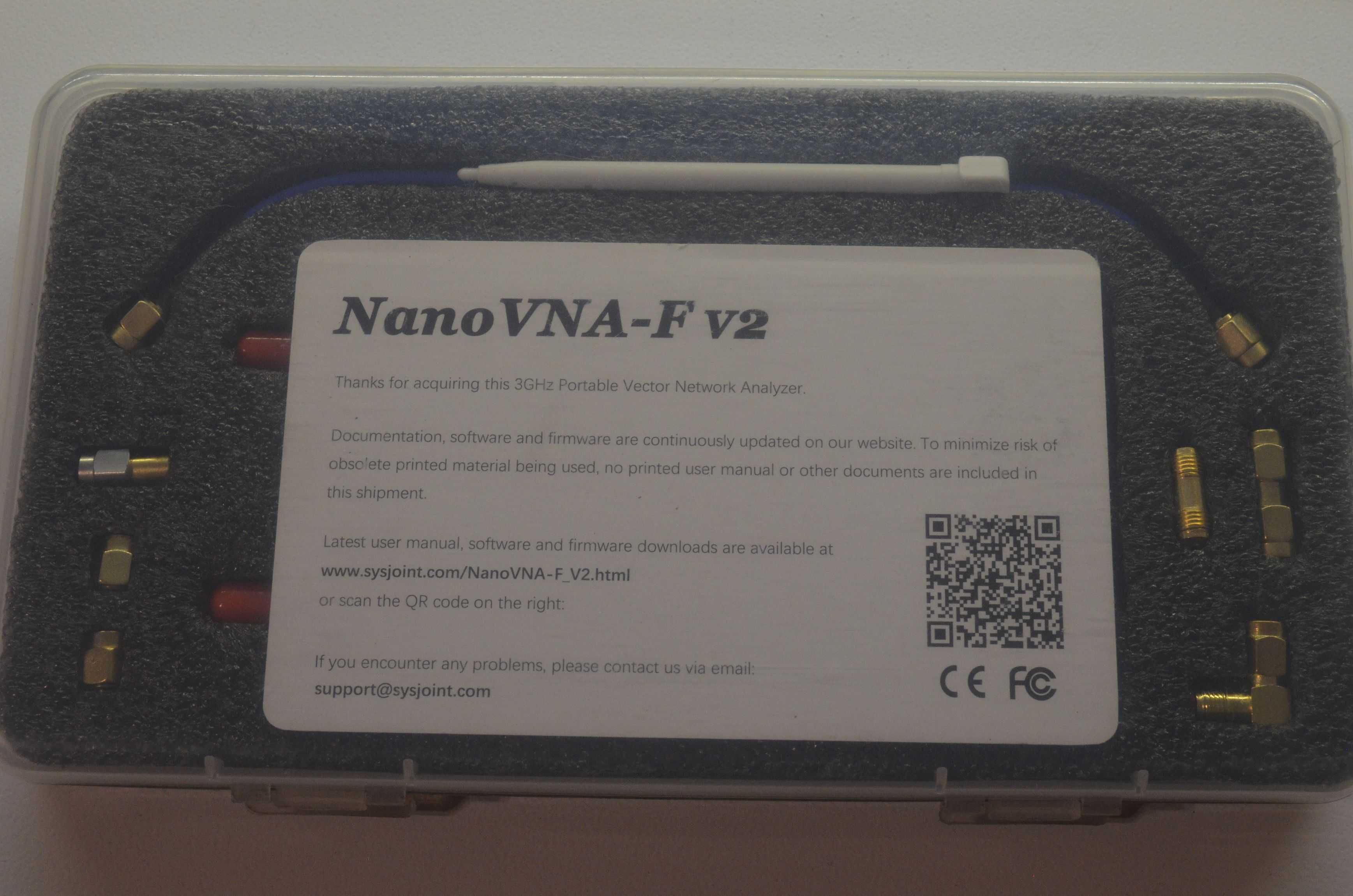 Новый Векторный анализатор NanoVNA-F V2 50кГц-4.4ГГц КСВ АЧХ Генератор