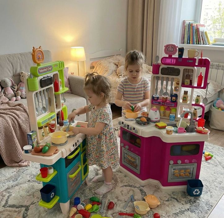 ‼️ТОП ПРОДАЖУ‼️ Крута кухня дитяча набори 42-104 предмети до 122 см