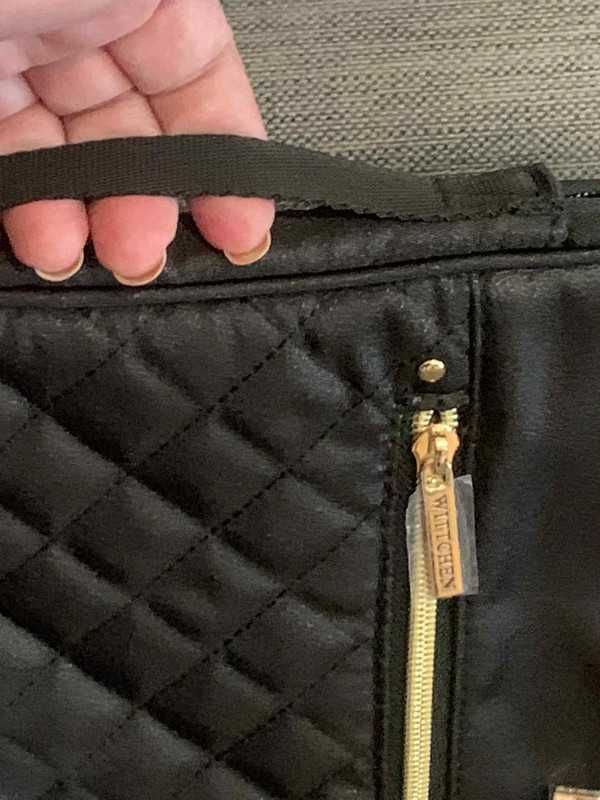 Wittchen torba etui pokrowiec na laptopa pikowany pianka zamek