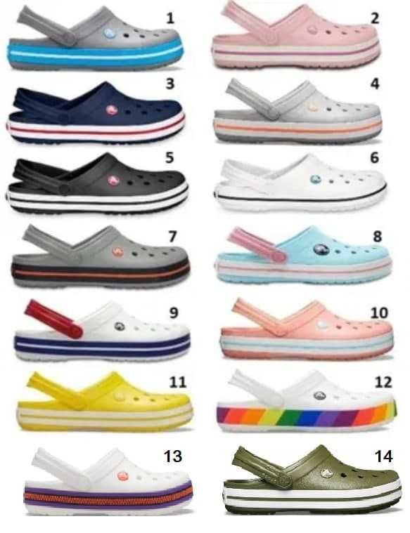 Акция! Кроксы Crocs Crocband Clog Мужские Женские Все Цвета в Наличие