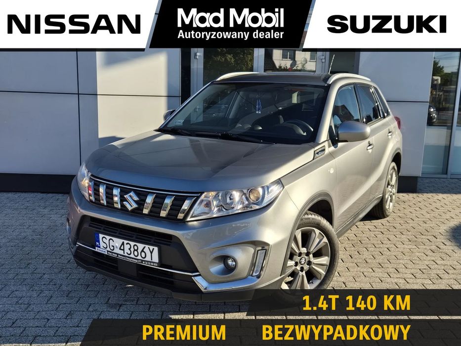 Suzuki Vitara Suzuki Vitara 1.4 Boosterjet Premium Bezwypadkowy Serwisowany