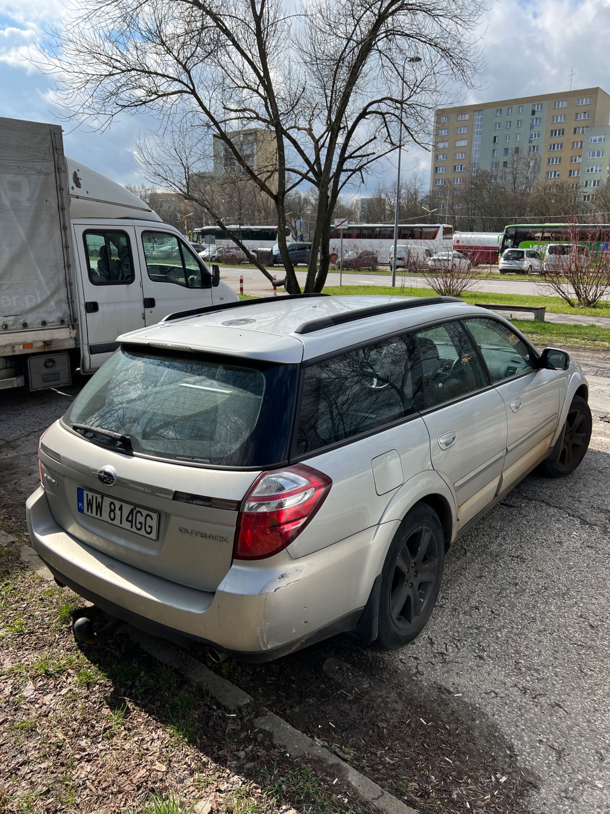 Subaru Outback facelift 2006, 2,5L benzyna, Warszawa