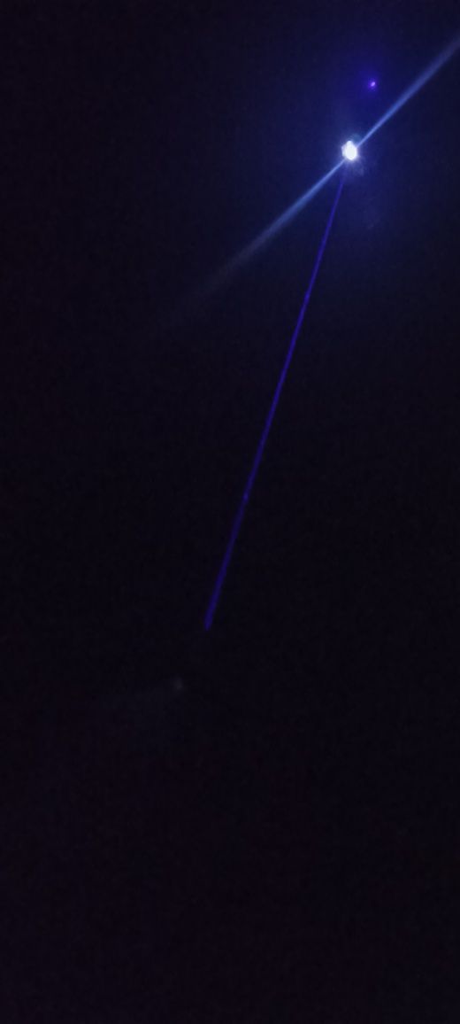 Фіолетова Лазерна указка професійна