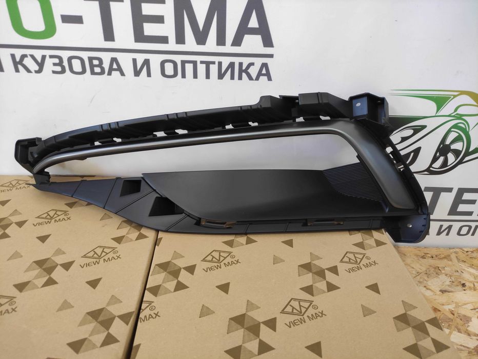 Накладка под ДХО Hyundai Sonata LF Sport 2014-2017 решетка в бампер