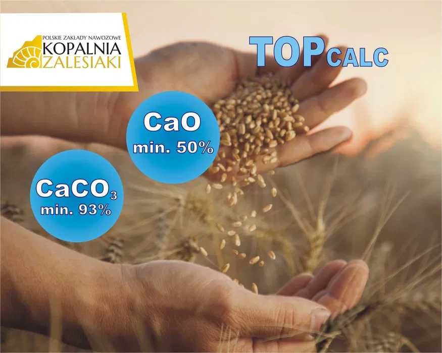 Wapno węglanowe granulowane ***TopCalc***KOPALNIA ZALESIAKI
