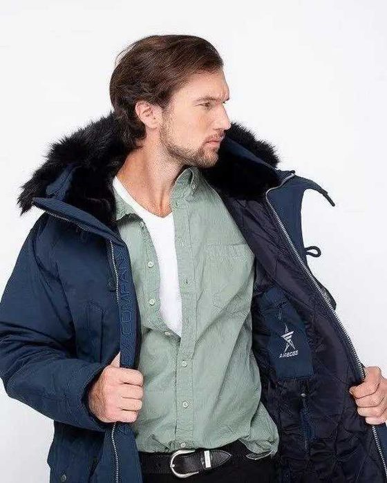 Куртка аляска Airboss N-5B Tardis Blue