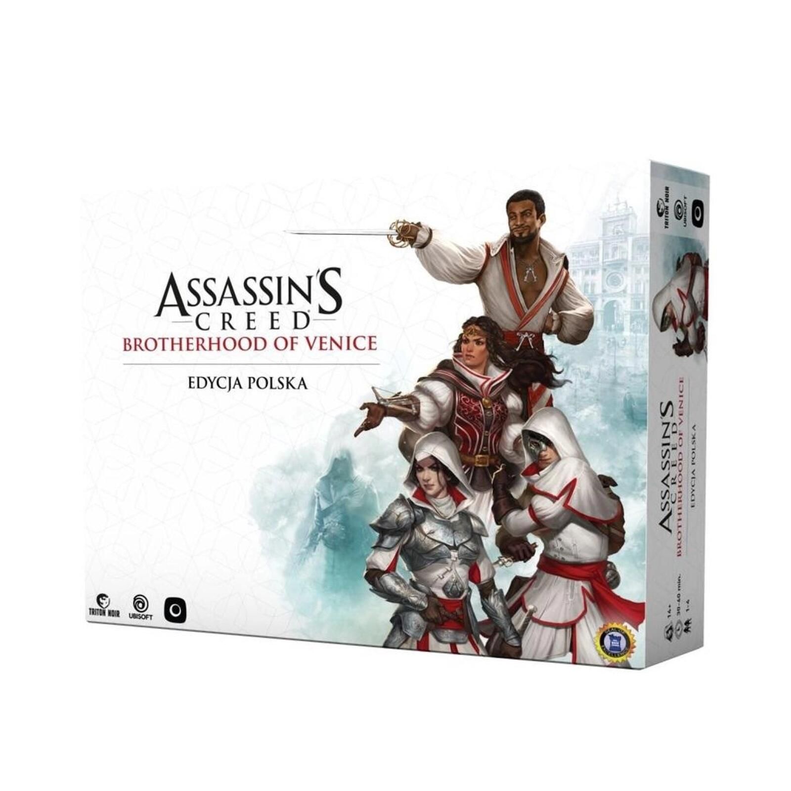 Assassins Creed: Brotherhood of Venice PORTAL GAMES pudełko,567x457